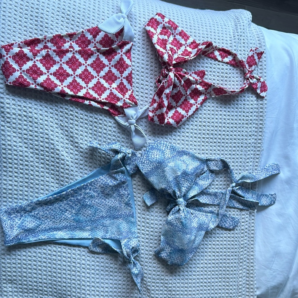 Two high waisted bikinis